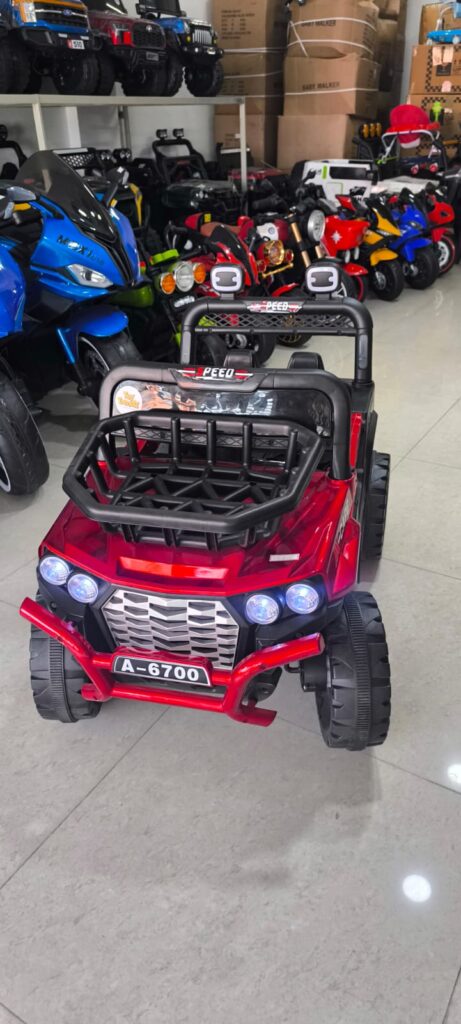 Volvo Maroon Kids Battery Operated Jeep